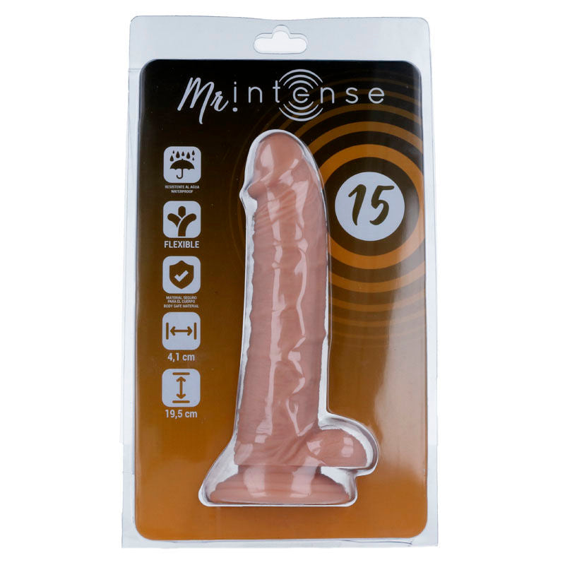 MR INTENSE - 15 REALISTIC PENIS 19.5 CM -OR- 4.1 CM