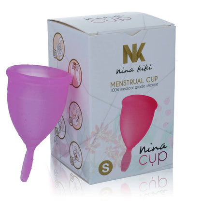 NINA KIKÍ - COPA MENSTRUAL LILA - TALLA S