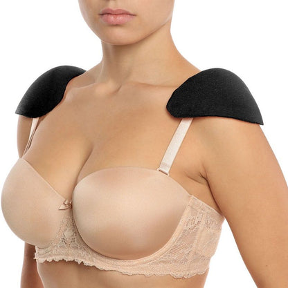 BYE-BRA - BLACK BRA SHOULDER PROTECTORS