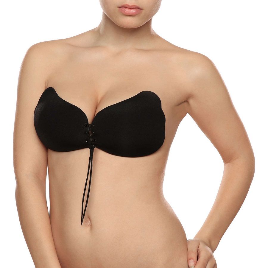 BYE-BRA - LACE-IT PUSH-UP ENHANCER BLACK CUP A