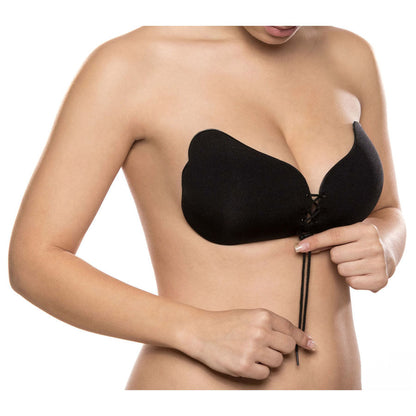 BYE-BRA - LACE-IT PUSH-UP ENHANCER BLACK CUP A