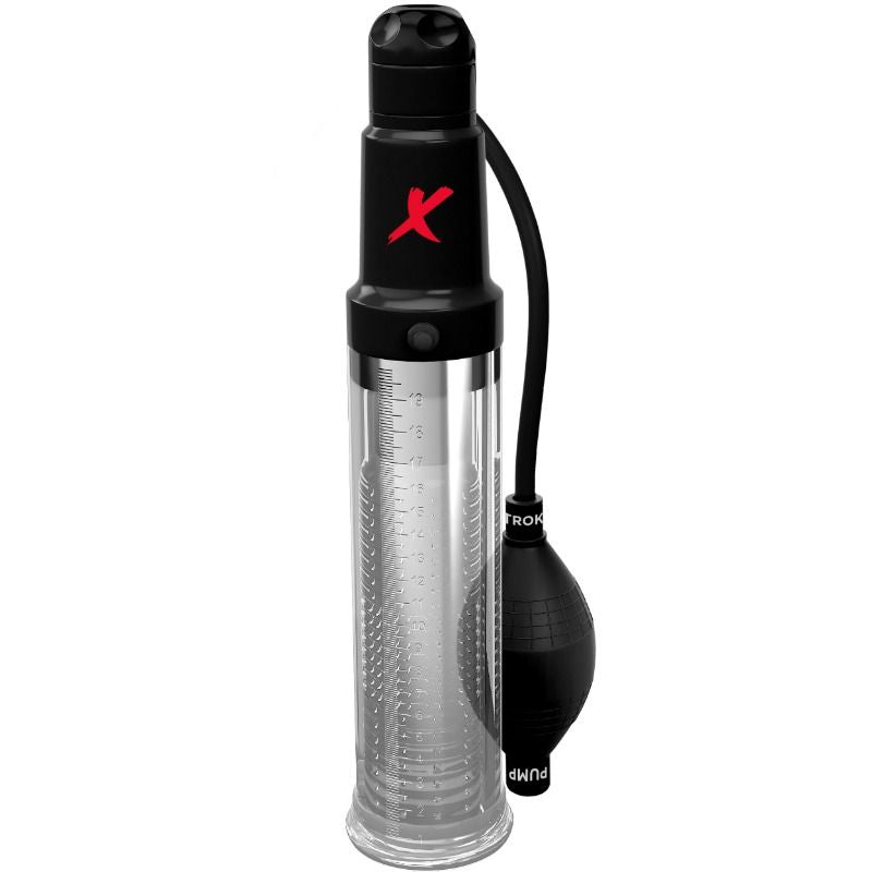 PDX ELITE - BOMBA DE SUCCION MASTURBADORA CON VIBRACION SUCK N PUMP STROKER