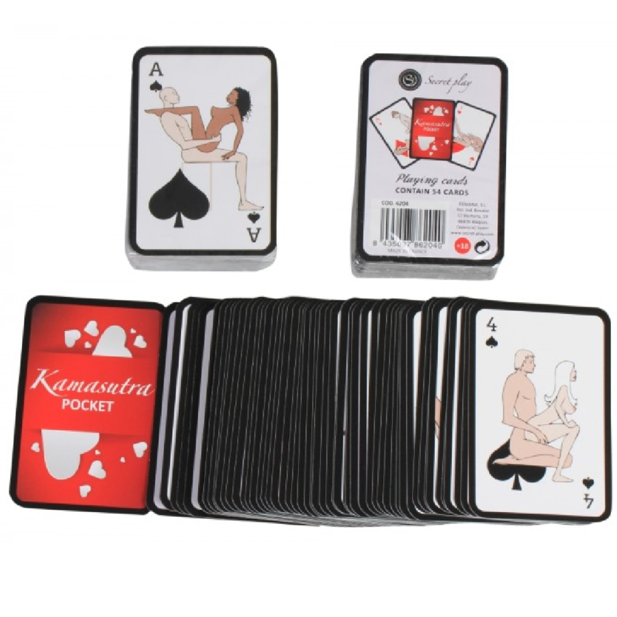 SECRETPLAY - KAMASUTRA MINI CARDS (ES/EN/PT/IT/FR/DE)