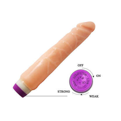 DANCE - WAVES OF PLEASURE REALISTIC VIBRATING 25.5 CM