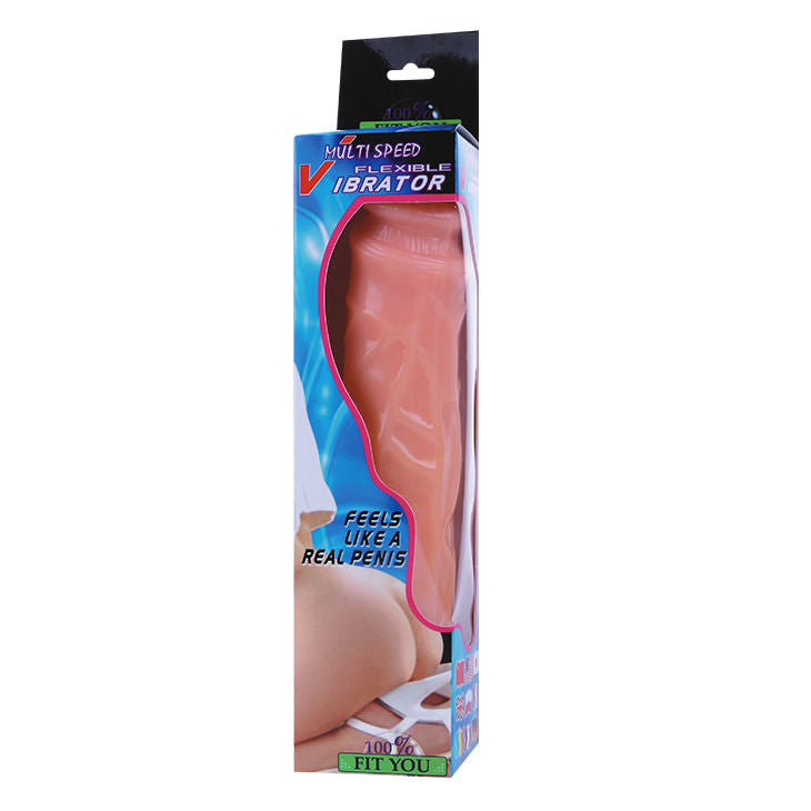 DANCE - WAVES OF PLEASURE REALISTIC VIBRATING 25.5 CM