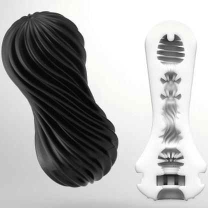 TENGA - FLEX BLACK MALE MASTUBATOR