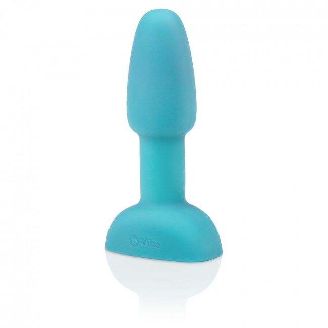 B-VIBE - RIMMING REMOTE CONTROL ANAL PLUG PETITE TEAL