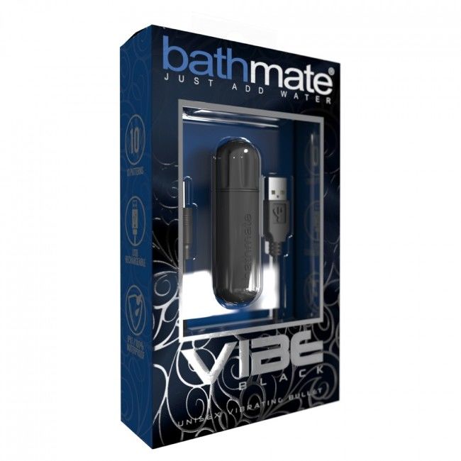 BATHMATE - BLACK VIBRATING BULLET VIBE