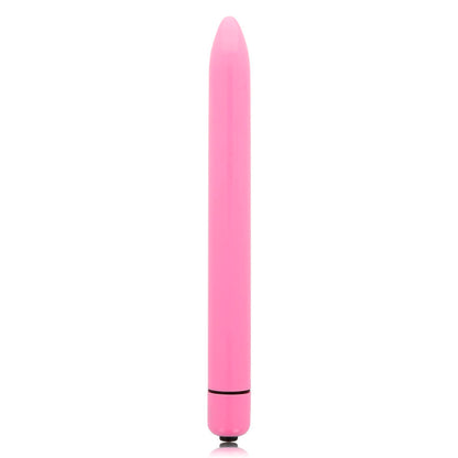 GLOSSY - SLIM INTENSE PINK VIBRATOR