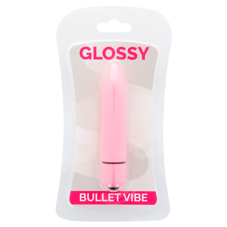 GLOSSY - THIN VIBRATOR PINK