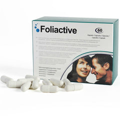 500 COSMETICS - FOLIACTIVE PILLS FOOD SUPPLEMENT FOR HAIR LOSS