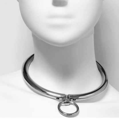 HARD METAL - METAL NECKLACE WITH COMBINATION CLOSURE 13.5 CM