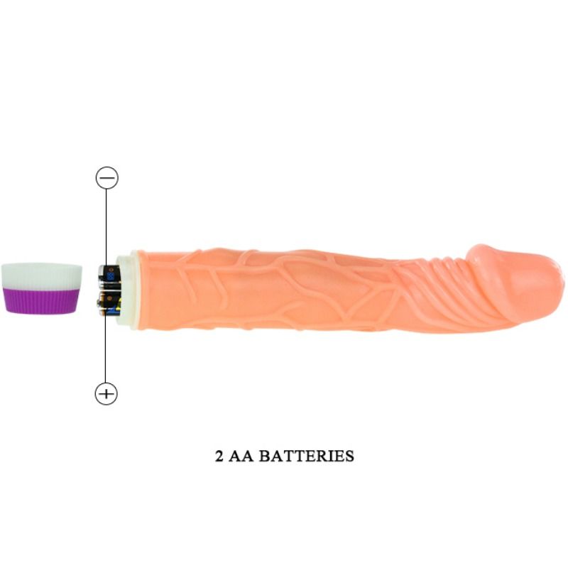 DANCE - WAVES OF PLEASURE REALISTIC VIBRATING 22.5 CM