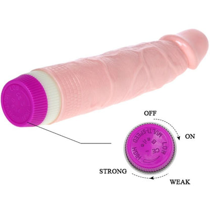 DANCE - REALISTIC VIBRATOR FOR BEGINNERS 21.5 CM