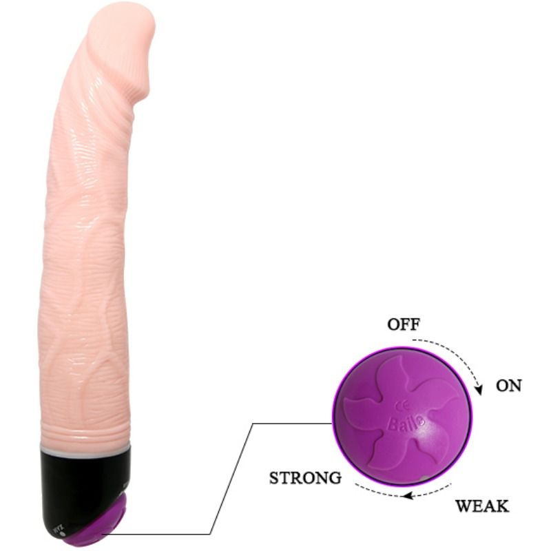 DANCE - ADOUR CLUB REALISTIC VIBRATOR 23 CM NATURAL