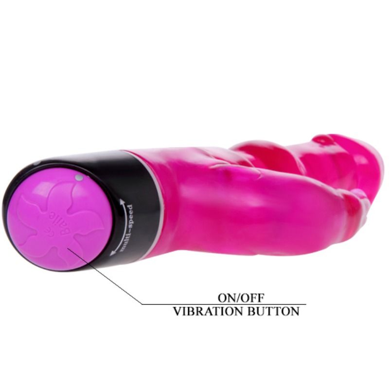 DANCE - WAVES OF PLEASURE FANTASY VIBRATOR WITH RABBIT 23 CM