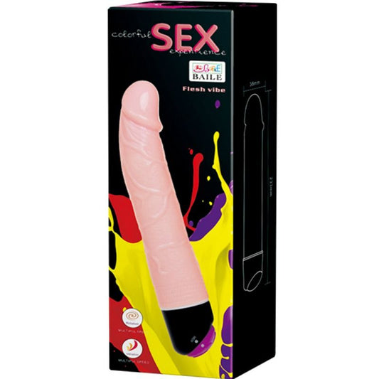 DANCE - COLORFUL SEX VIBRATION AND ROTATION 24 CM