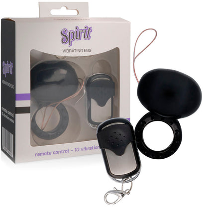 SPIRIT - BLACK REMOTE CONTROL VIBRATING RING