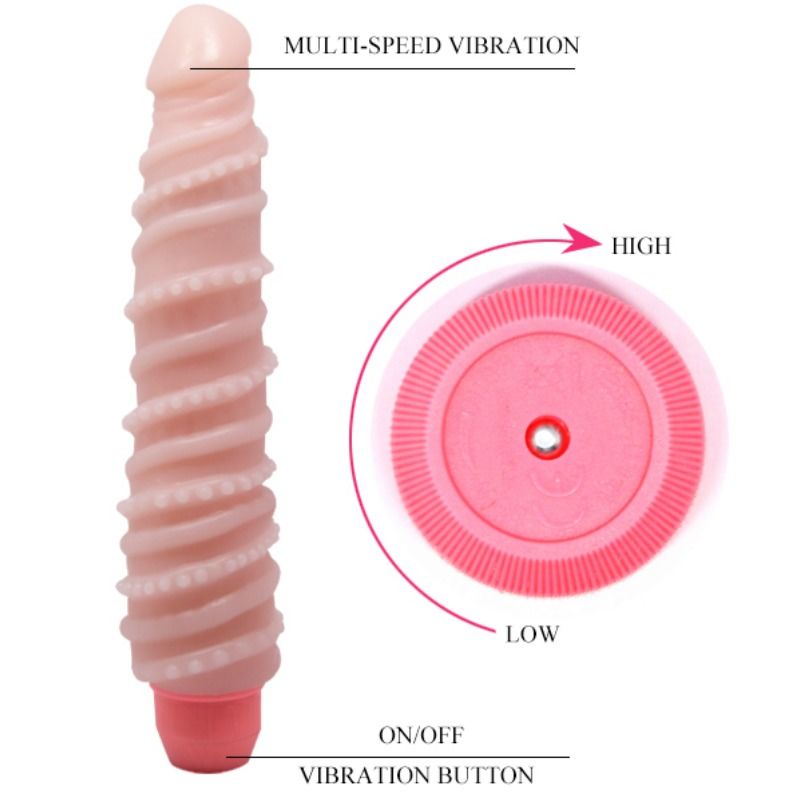 DANCE - FLEXI VIBE SENSUAL SPIRAL VIBRATOR 19.5 CM