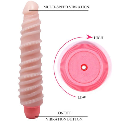 DANCE - FLEXI VIBE SENSUAL SPIRAL VIBRATOR 19.5 CM