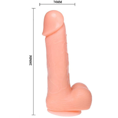 DANCE - REALISTIC VIBRATION AND ROTATION DILDO DONG 20 CM