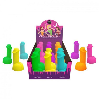 KHEPER GAMES - NEON PENIS-SHAPED SHOTS 1 UNIT (RANDOM COLOR)