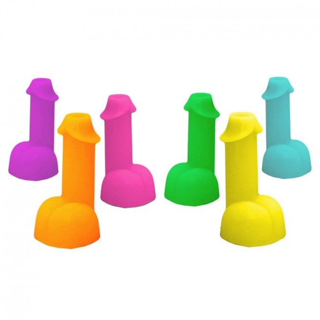 KHEPER GAMES - NEON PENIS-SHAPED SHOTS 1 UNIT (RANDOM COLOR)