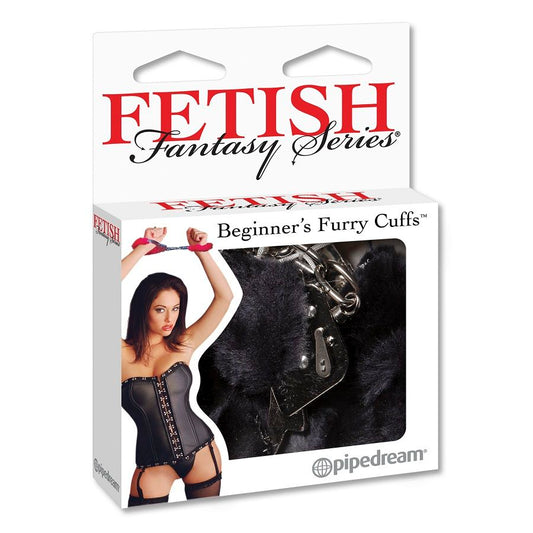 FETISH FANTASY SERIES - BLACK HANDCUFFS