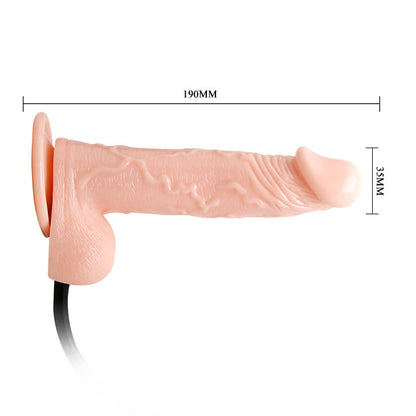 DANCE - REALISTIC VIBRATING AND INFLATABLE DILDO