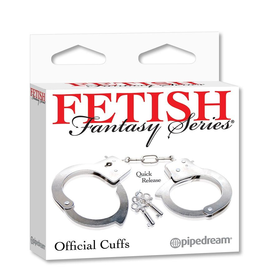 FETISH FANTASY SERIES - METAL HANDCUFFS