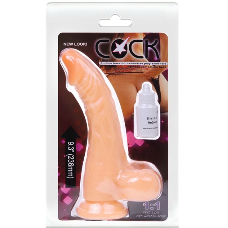 DANCE - REALISTIC VIBRATING COCK DILDO