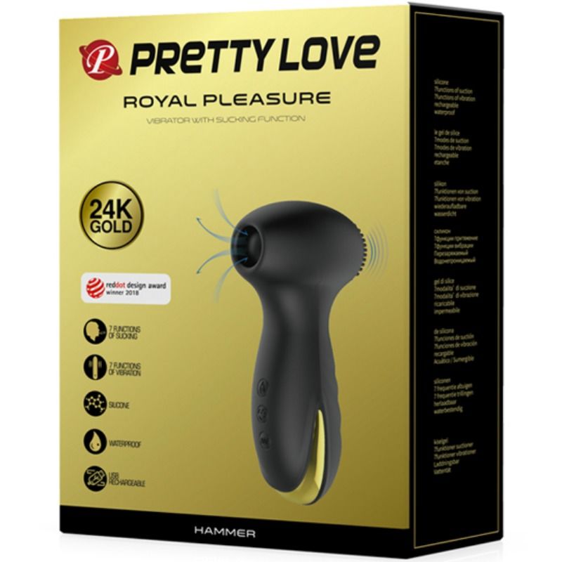 PRETTY LOVE - SMART HAMMER VIBRATION AND SUCTION