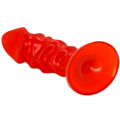 DANCE - UNISEX ANAL PLUG WITH SUCTION CUP RED