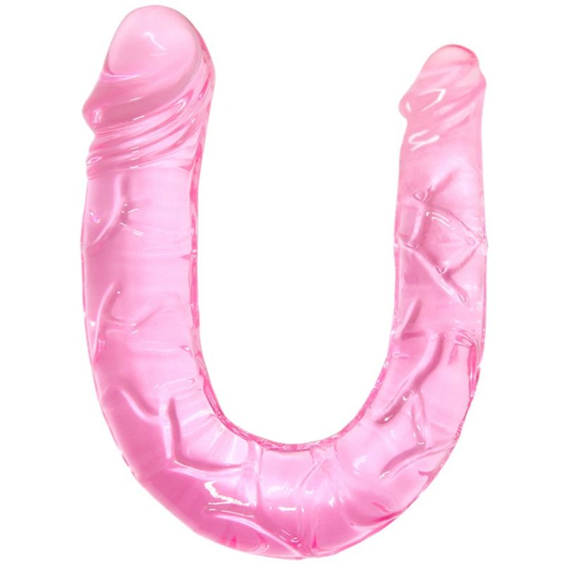 DANCE - DOUBLE DONG DOUBLE PINK DILDO