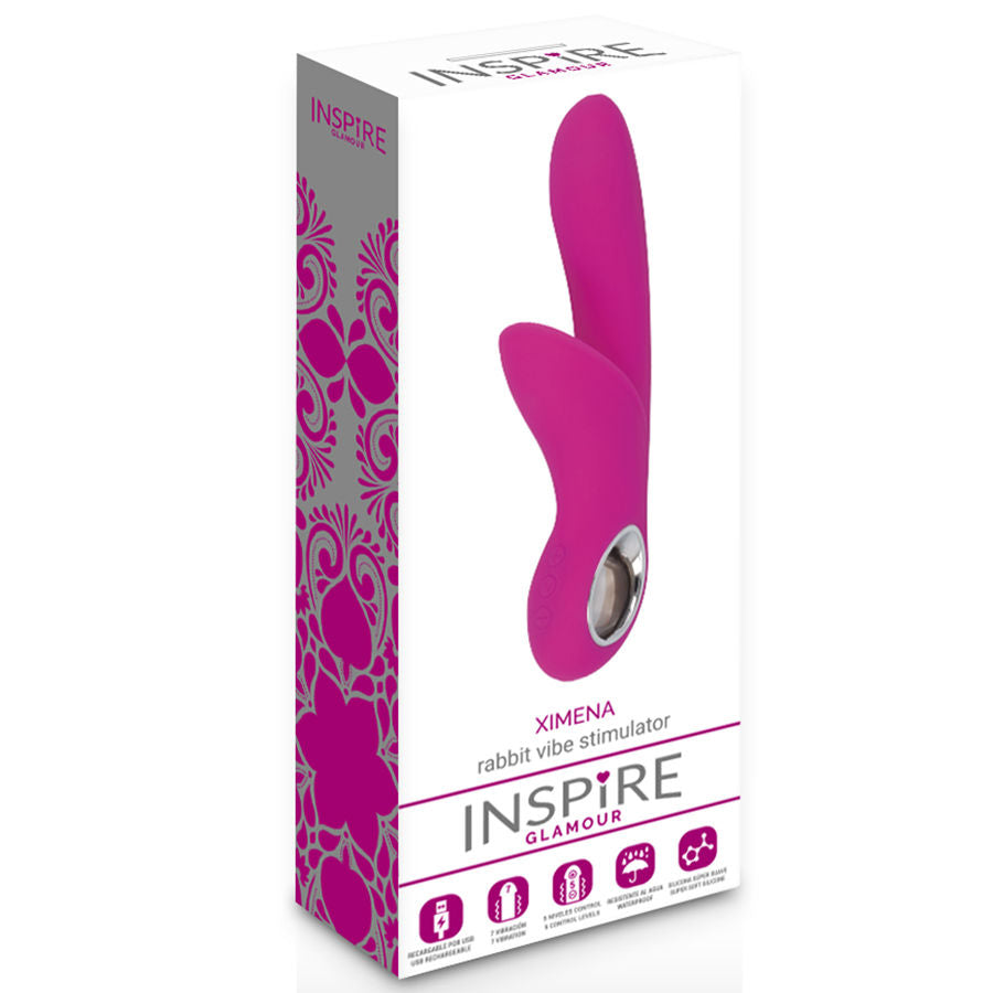 INSPIRE GLAMOUR - XIMENA RABBIT MAGENTA