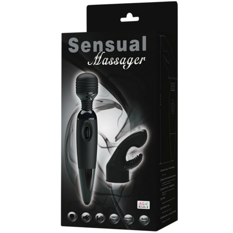 DANCE - SENSUAL MASSAGER WITH INTERCHANGEABLE HEAD