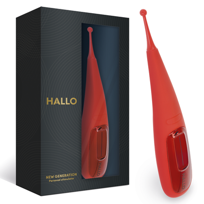 HALLO - FOCUS POWERFUL VIBRATOR TOUCH RED