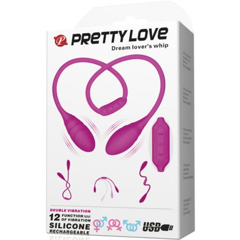 PRETTY LOVE - UNISEX DREAM LOVERS WHIP STIMULATOR