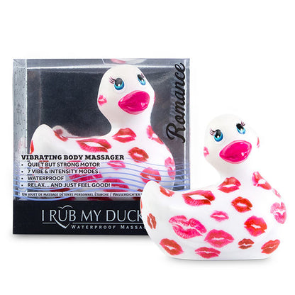 BIG TEASE TOYS - I RUB MY DUCKIE 2.0 | ROMANCE VIBRATING DUCK (WHITE &amp; PINK)