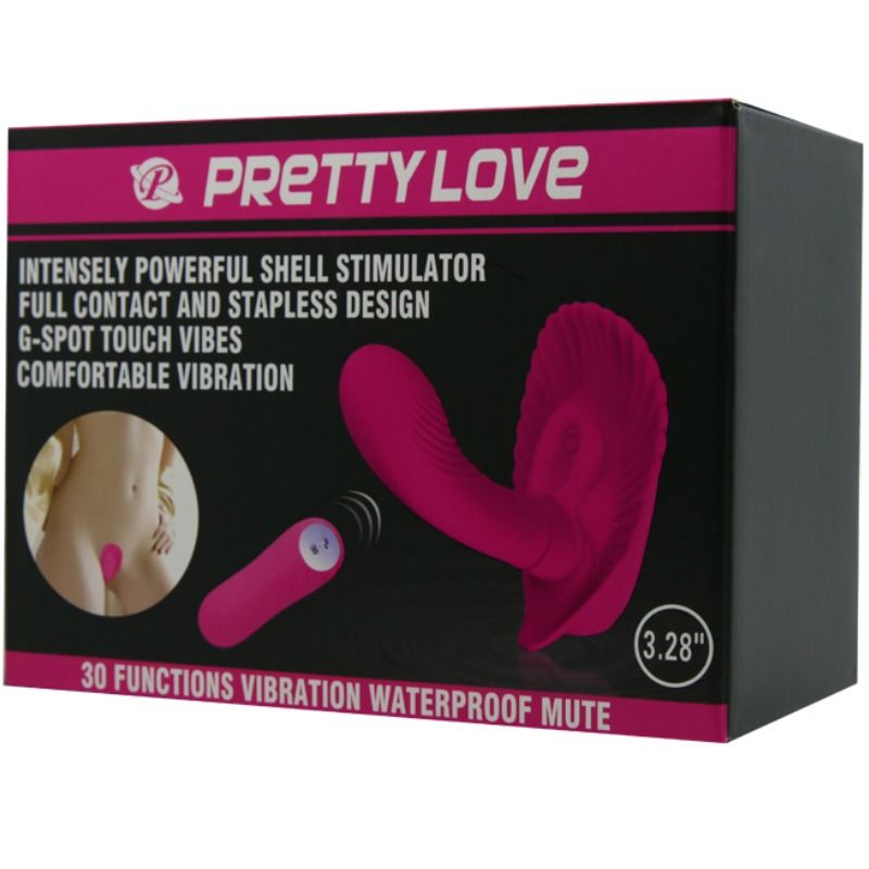 PRETTY LOVE - REMOTE CONTROL STIMULATING SHELL