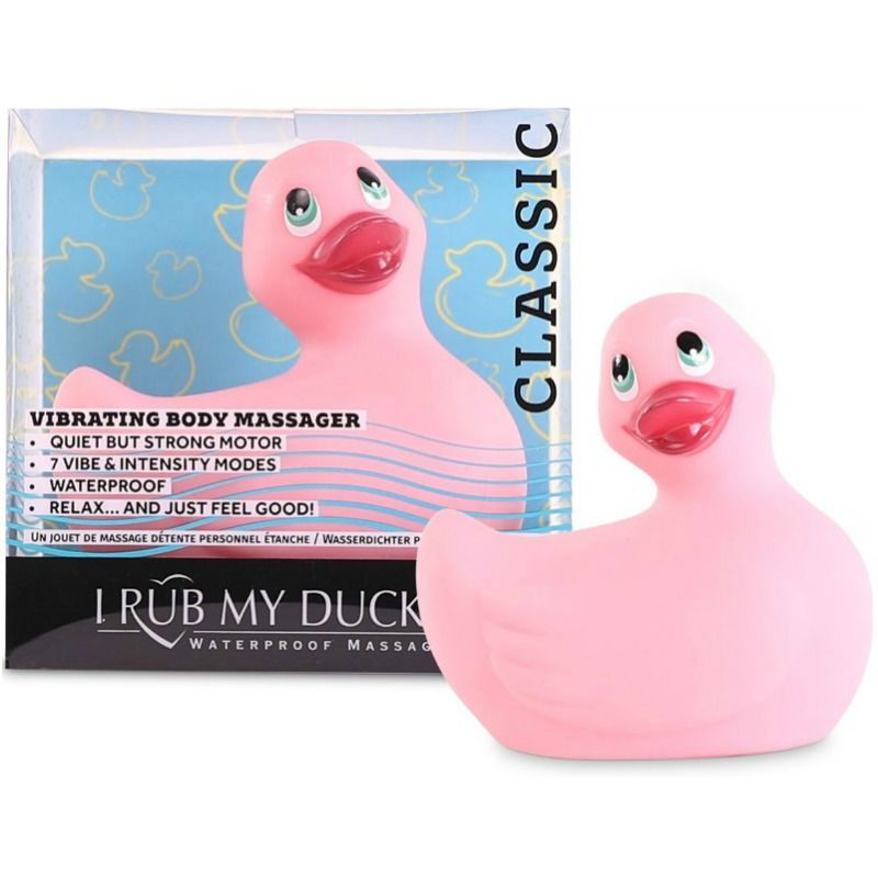 BIG TEASE TOYS - I RUB MY DUCKIE CLASSIC PINK VIBRATOR DUCK