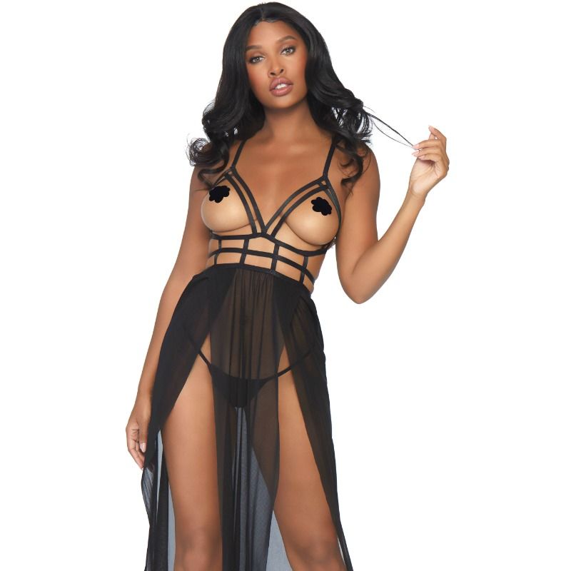 LEG AVENUE - S/M STRAPPY DRESS