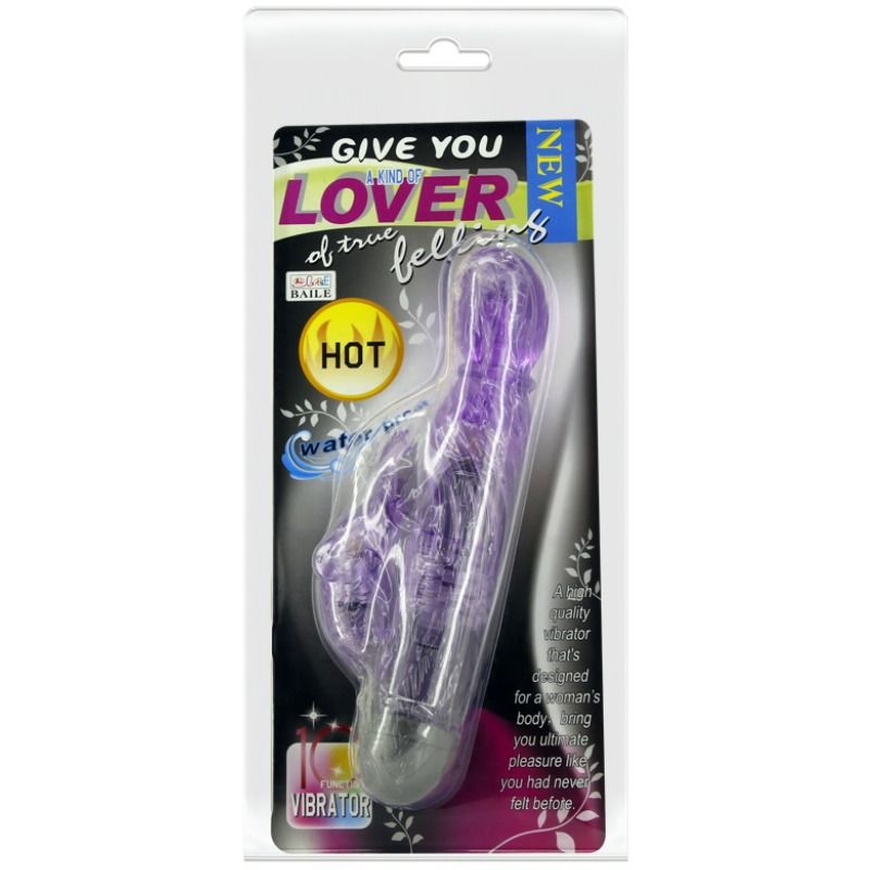 DANCE - GIVE YOU A KIND OF LOVER VIBRATOR WITH LILAC RABBIT 10 MODES