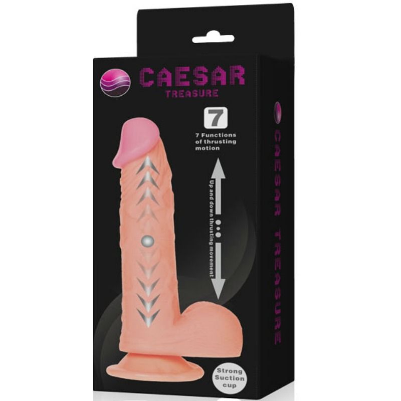 BAILE - CAESAR TREASURE DILDO REALISTICO FUNCION UP & DOWN