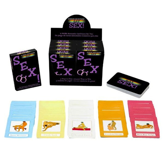 KHEPER GAMES - GAY SEX CARDS WITH SEXUAL POSITIONS ES/EN