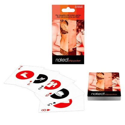 KHEPER GAMES - NAKED STRIP POKER DECK ES/EN