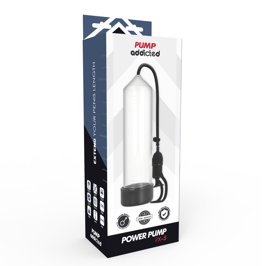 PUMP ADDICTED - RX5 TRANSPARENT ERECTION PUMP