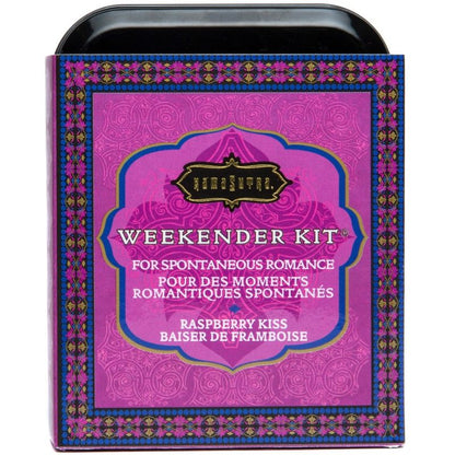 KAMASUTRA - WEEKENDER TIN KIT RASPBERRY KISS RASPBERRY