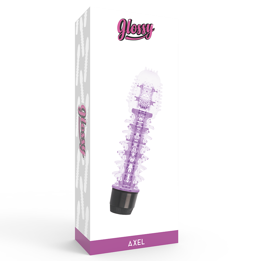 GLOSSY - AXEL VIBRATOR LILAC