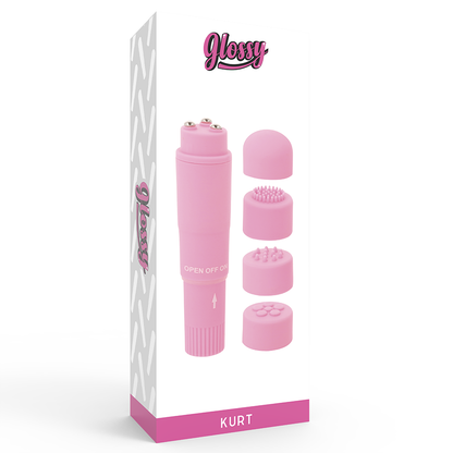 GLOSSY - POCKET  KURT MASAJEADOR ROSA